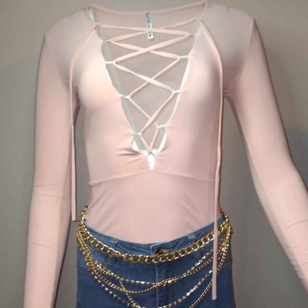 Pink Bodysuit